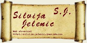 Silvija Jelenić vizit kartica